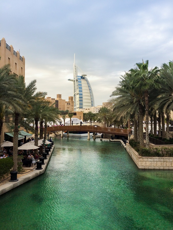 Burj Al Arab i Madinat Jumeirah