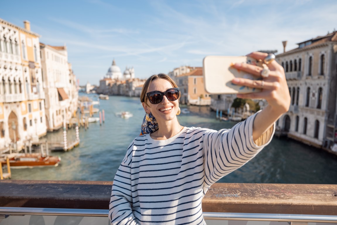 Selfie w Wenecji