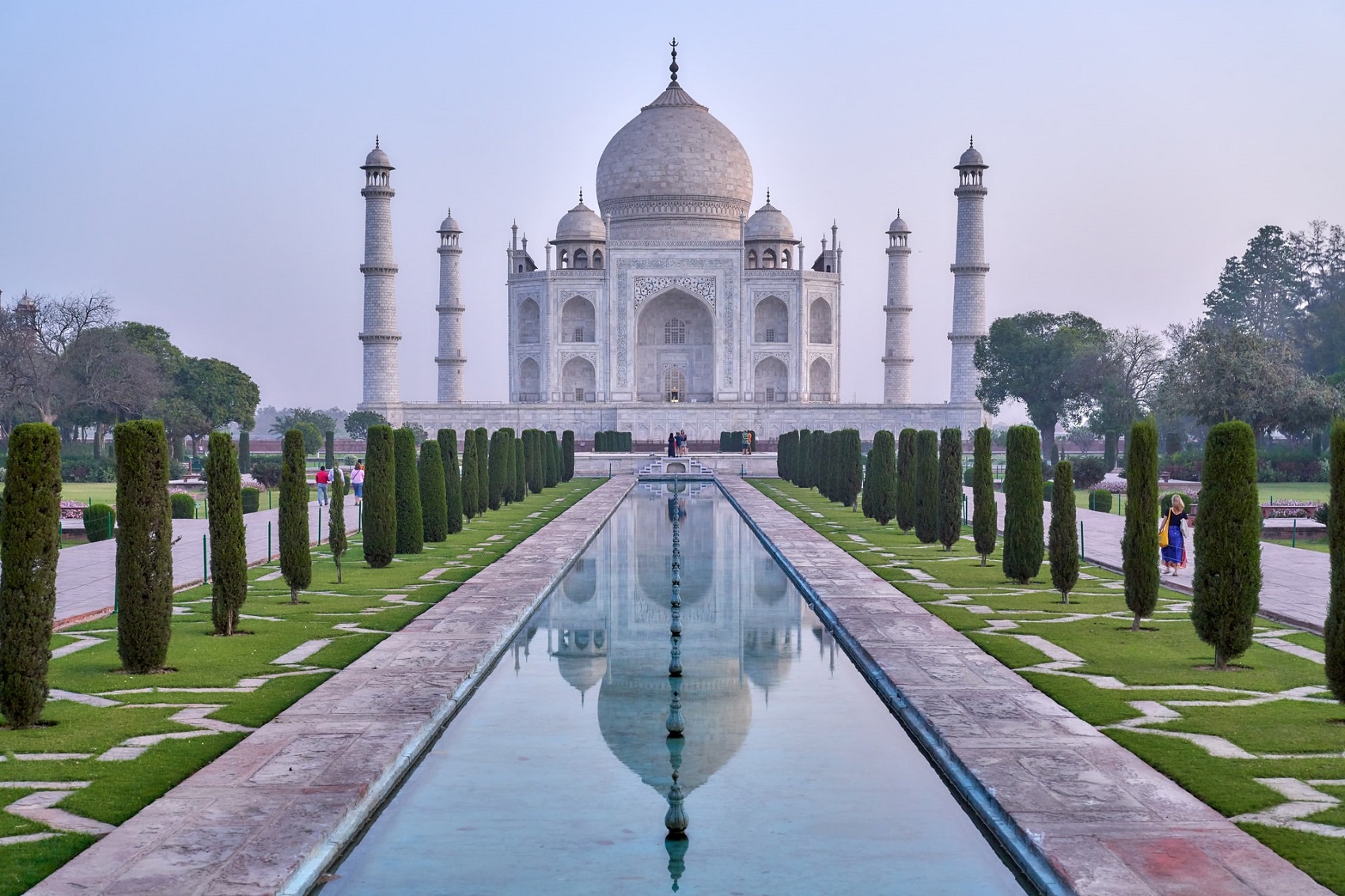 Taj Mahal grudzień