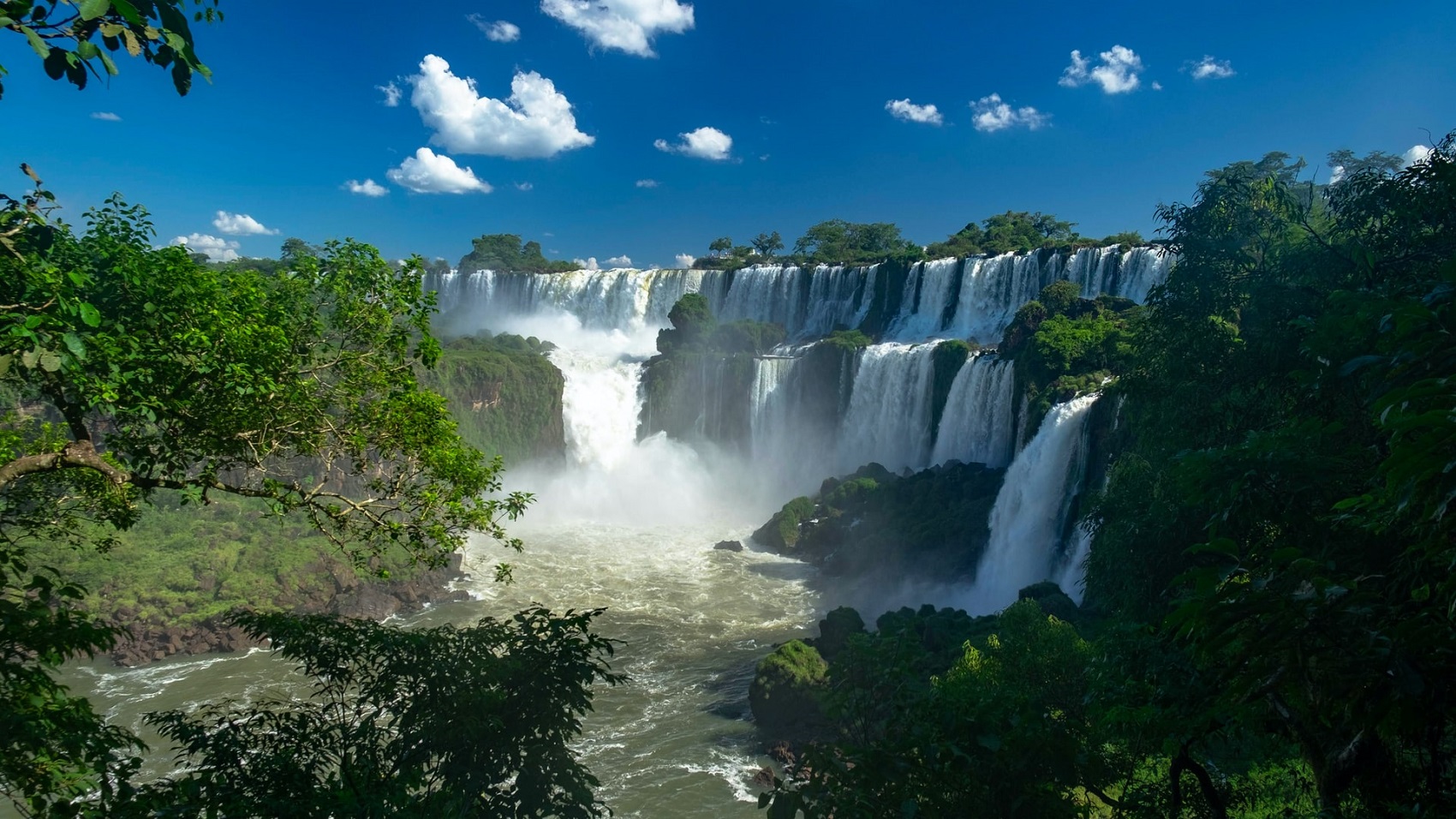 Wodospad Iguazu w grudniu